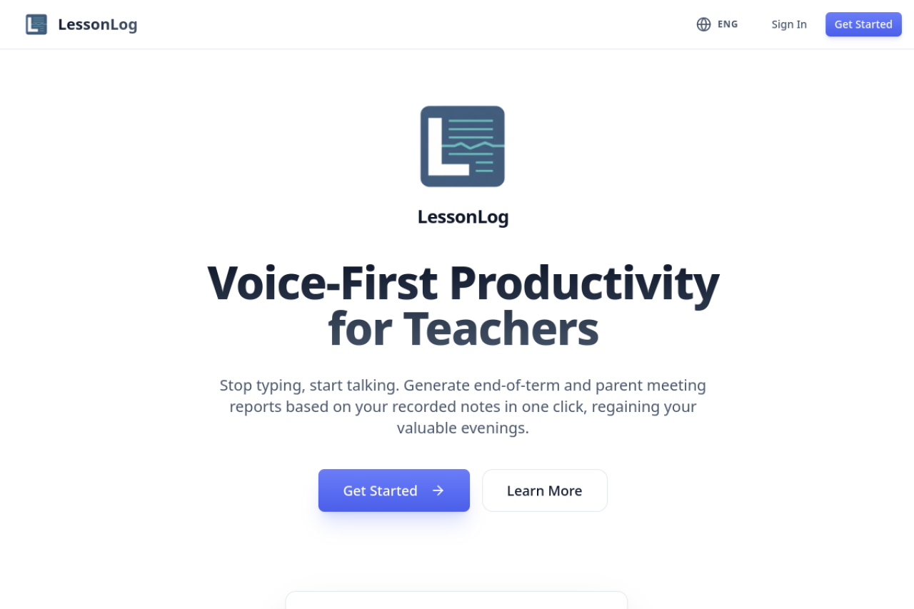 LessonLog